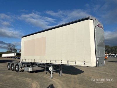 2020 Vawdrey 8.3 m Tri/A B-Double Lead Przyczepa burtowa