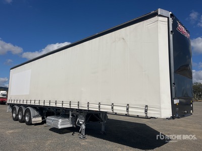 2020 Vawdrey 13 m Tri/A Curtain Side Trailer