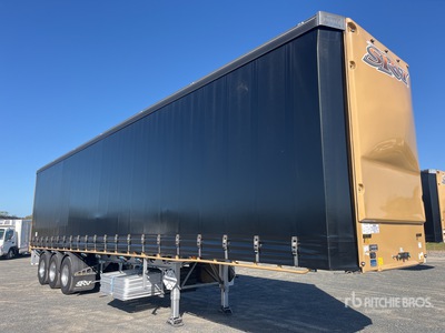 2020 Vawdrey 13 m Tri/A Curtain Side Trailer