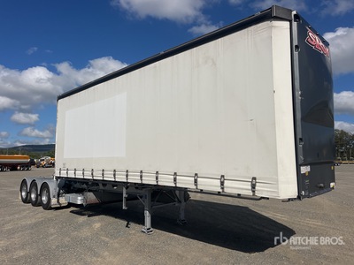 2020 Vawdrey 8.3 m Tri/A B-Double Lead Curtain Side Trailer