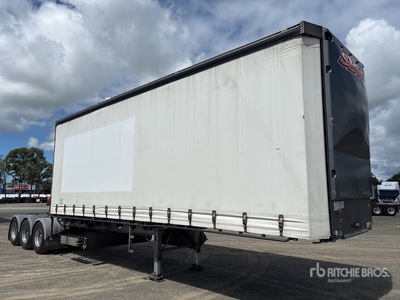 2020 Vawdrey 8.3 m Tri/A B-Double Lead Przyczepa burtowa