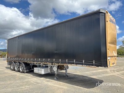 2020 Vawdrey 13 m Tri/A Pritsche-Plane Anhänger