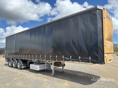 2020 Vawdrey 13 m Tri/A Pritsche-Plane Anhänger