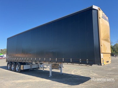 2022 Vawdrey 12 m Tri/A Curtain Side Trailer