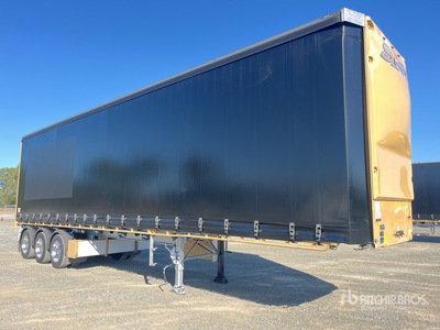 2022 Vawdrey 12 m Tri/A Curtain Side Trailer