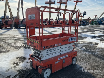 2019 Snorkel S3219E Electric Plateforme élévatrice à ciseaux