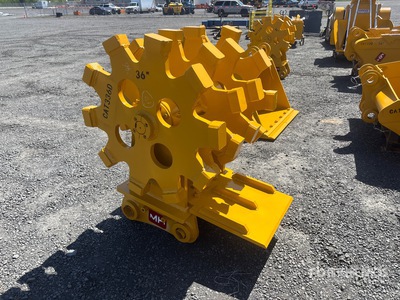 2026 HW CW336D36-4W 36 in Excavator Compaction Wheel - Fits Cat 336D (Unused)