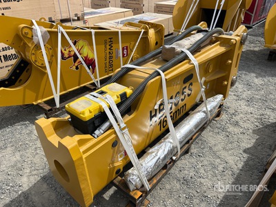 2026 HW HB165S Hydraulic Breaker - Fits Cat 336D (Unused)