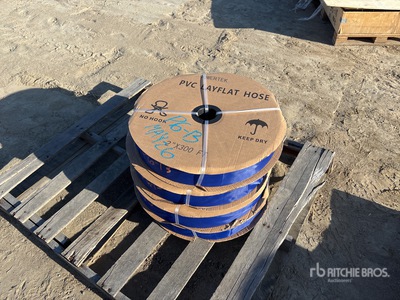 2024 Powertek 2"-300FT Qty(4) Waterslang (Unused)