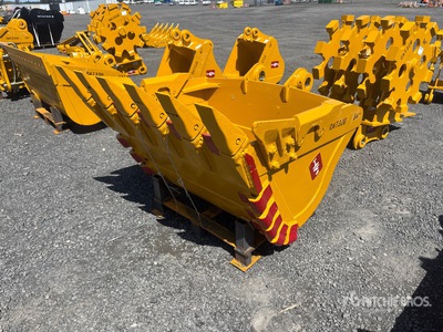 2026 HW BKT32054HD 54 in 1.02 m3 Digging Excavator Bucket - Fits Cat 320 (Unused)