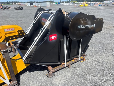 2026 HW BKT2034CRUSH-B 34 in 0.70 m3 Excavator Crusher Bucket - Fits 20 ton (Unused)