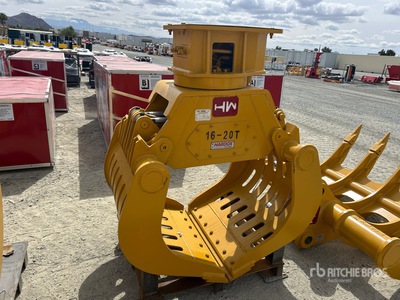 2026 HW HWDGP20 Rotating Demolition Grapple - Fits Excavator 16 - 20 tons (Unused)