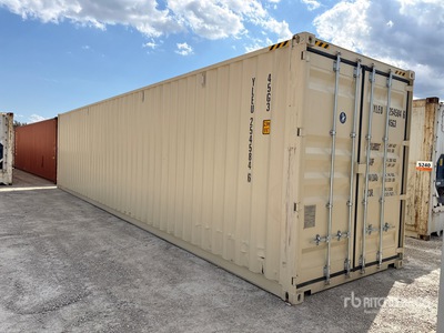 2026 40 ft High Cube Multi-Door Storage Container