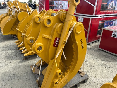 2026 HW GRAPPLE32040 40 in Manual Excavator Grapple - Fits Cat 320 (Unused)