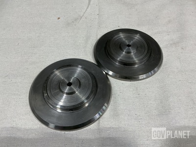 (2) Metal Disc Components