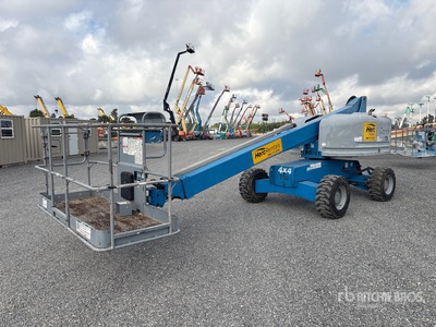 2016 Genie S40 4WD Diesel Telescopic Boom Lift