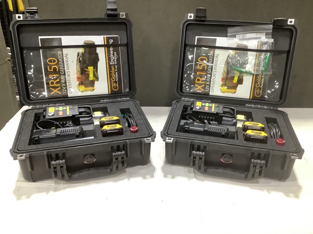 (2) Golden Engineering XR150 X-Ray Generators (2) Golden Engineering XR150 X-Ray Generators