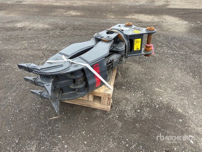 2025 LEDI LD60MMD 47 in Q/C Rotating Graafmachine Grijper - Fits Cat 307