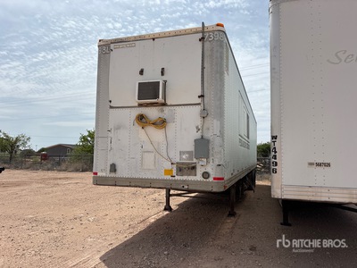 1987 Timpte 46 ft x 102 in T/A Remorque fourgon