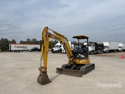 2017 Komatsu PC35MR-5 Minikoparka