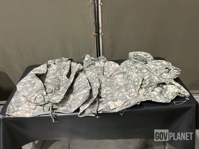 (21) Wet Weather Jackets, (37) Cold Weather Parkas & Assorted Items