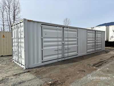 2026 40 ft High Cube Multi-Door Storage Container