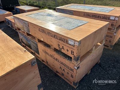 2026 AGR-MS2642 42 ft x 26 ft x 14 ft All Vertical Metal Garage (Unused)