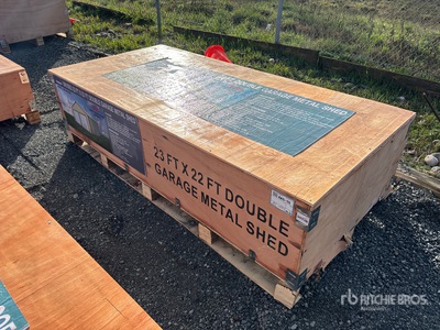 2026 AGR-MS2322 23 ft x 22 ft x 13 ft Double Garage Divers  (Unused)