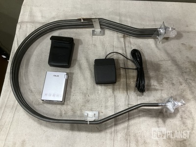 (1) Portable Projector, (2) Foot Pedal Switches & Assorted Items