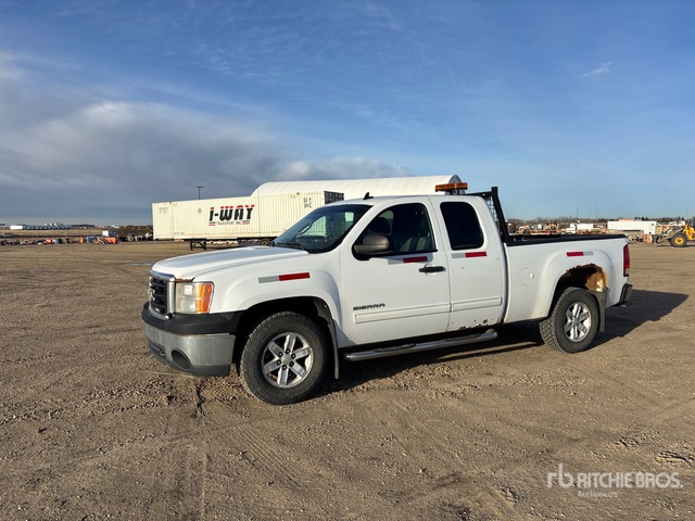 2011 GMC Sierra 1500 2011 GMC Sierra 1500 Sle 4X4 Extended Cab Pickup