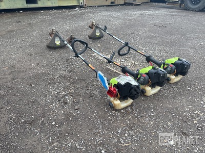 (3) Poulan P2500 String Trimmers