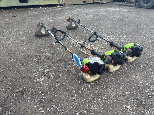 (3) Poulan P2500 String Trimmers