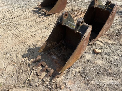 Cat 24 in Digging Excavator Bucket