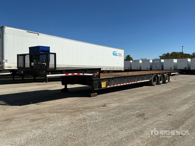 2013 Ledwell LW48 HT3-10-PB 48 ft Tri/A Remorque Pour Équipement Hydraulique