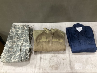 (4) Pairs of Wet Weather Trousers, (12) Cold Weather Jackets & Assorted Items