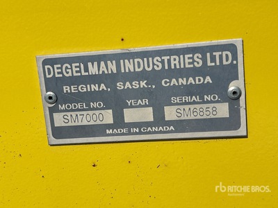 2013 Degelman SM 7000 82 ft Heavy Eg