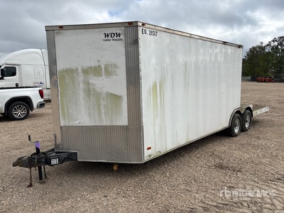 2020 Freedom 8.5 X 24 24 ft T/A Enclosed Trailer