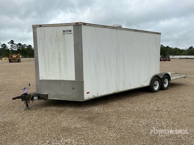 2020 Freedom 8.5 X 24 24 ft T/A Enclosed Trailer