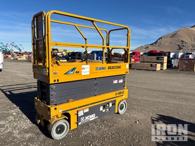 2022 XCMG XG2632AC Electric Scissor Lift (Unused)