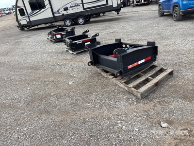 Quantity of (3) Trail King Trailer Neck Extensions