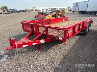 2017 Ameritrail 16 ft T/A مقطورة معدات