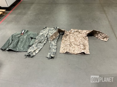 (7) Cold Weather Jackets, (14) Pairs of Cold Weather Trousers & Assorted Items