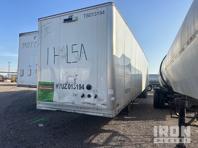 2026 Hyundai VC2530152-AJS 53 ft x 102 in T/A Van Trailer (Inoperable)