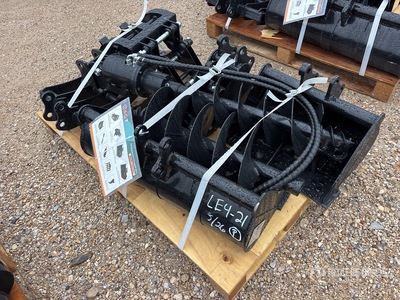 Quantity of (9) 2026 AGT 12EX-ATA Mini Excavator Attachments (Unused)