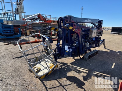 2022 (unverified) Goman X21 Crawler Gasoline Articulating Boom Lift