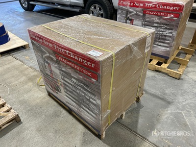 2024 Powertek PT620 مغير الاطارات (Unused)