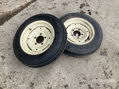 Quantity of (2) Harvest King 5.00-15SL Tires