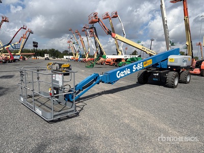 2017 Genie S-85 4WD Diesel Telescopic Boom Lift