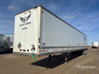 2013 Manac 53 ft x 102 in T/A Remorque fourgon