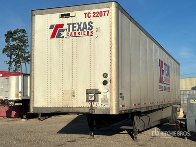 2022 Wabash ZGPVW-535T 53 ft x 102 in T/A Semi-remorque fourgon